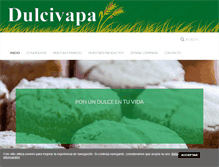 Tablet Screenshot of dulcivapa.com